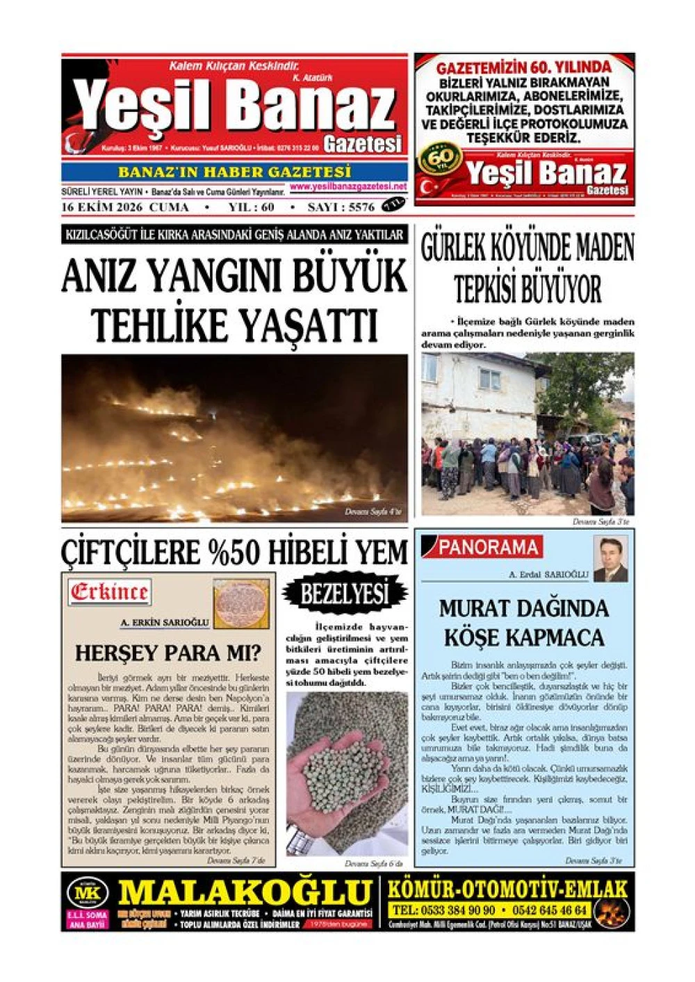 16 EKİM 2026 CUMA