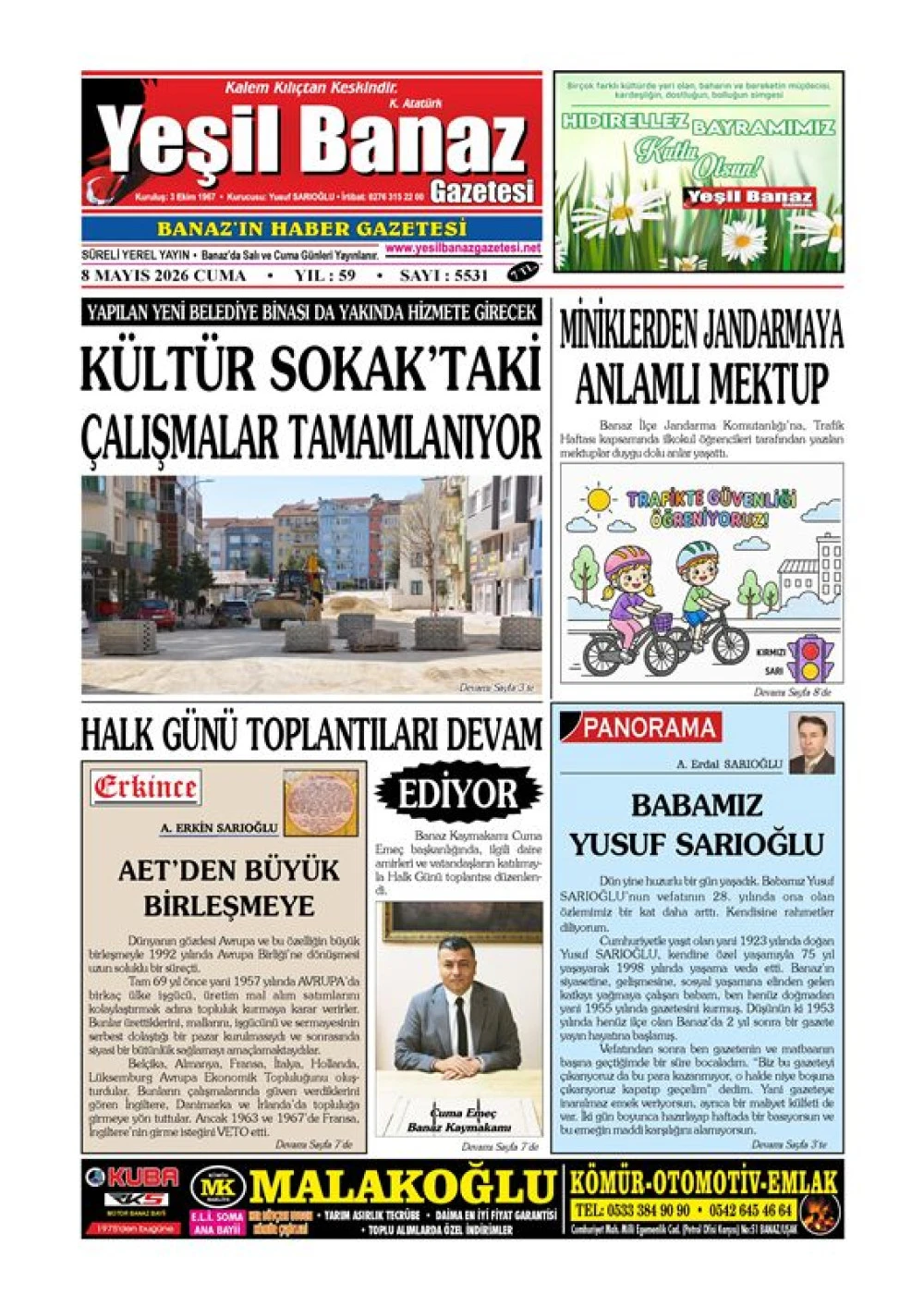 8 MAYIS 2026 CUMA