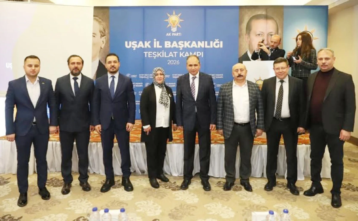 AK PARTİ UŞAK İL TEŞKİLATI KAMPI TAMAMLANDI