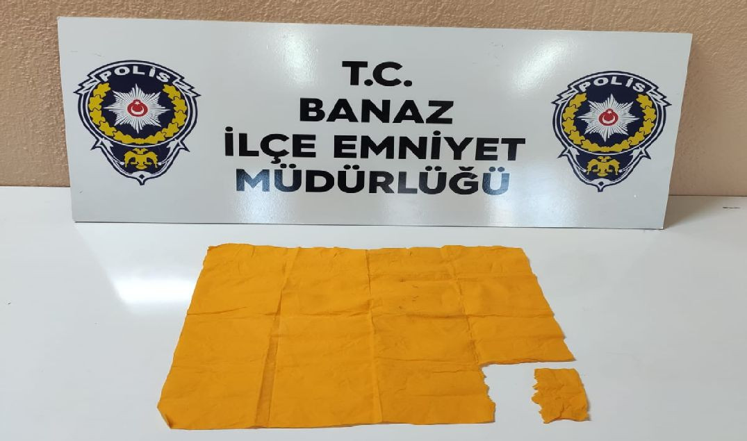 BANAZ’DA UYUŞTURUCU OPERASYONU