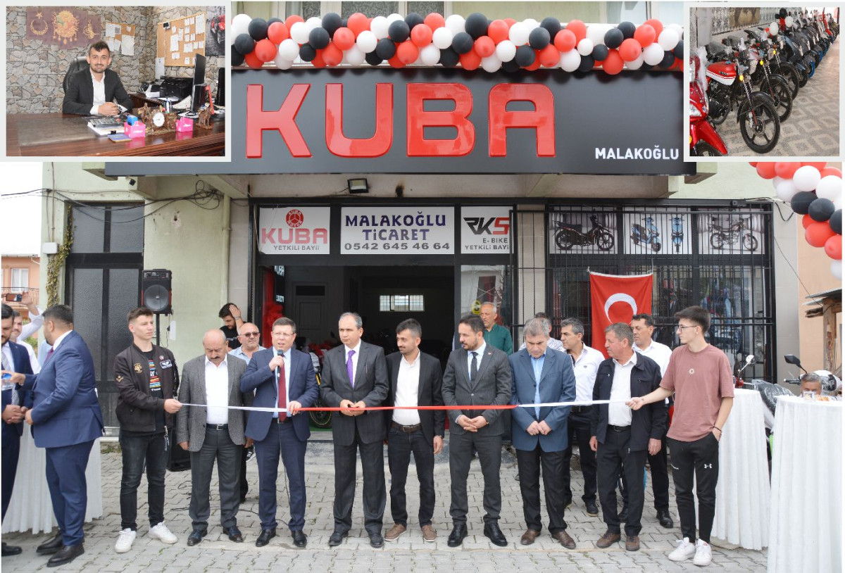 BANAZ’IN İLK MOTOR SHOWROOM’UNU AÇTI