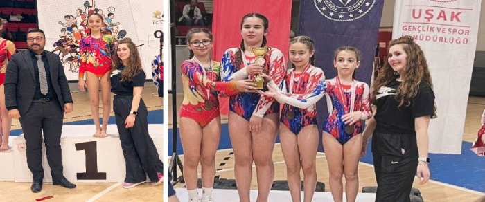 BANAZLI CİMNASTİK&Ccedil;İLERDEN GURURLANDIRAN BAŞARI