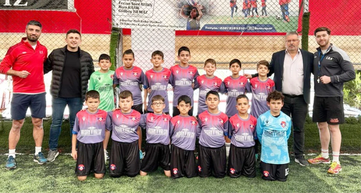 BANAZSPOR U11'DE LİDERLİĞE OYNUYOR