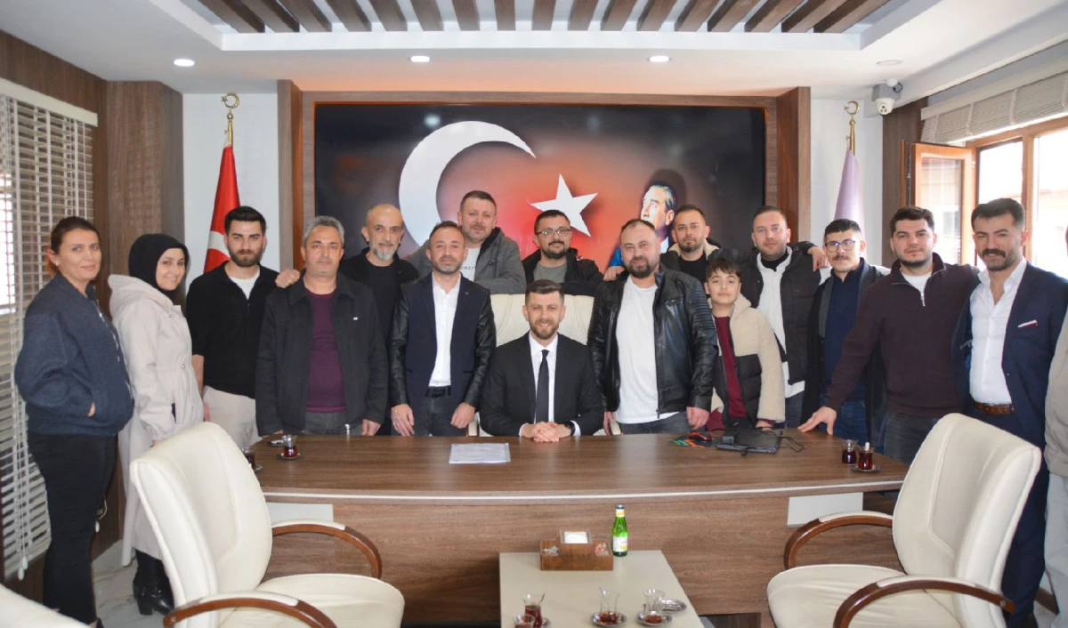 BAŞKAN HARUN AYDEMİR MAZBATASINI ALDI