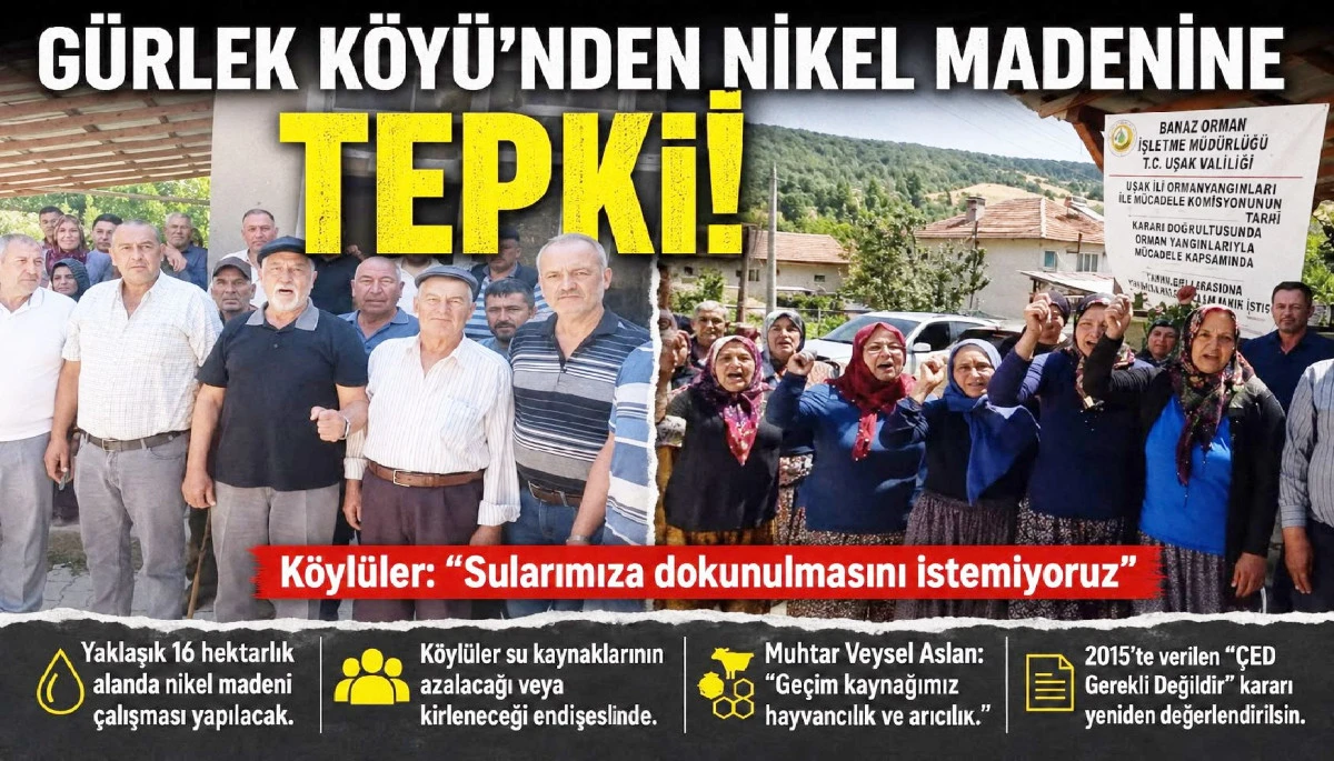 K&Ouml;YL&Uuml;LER MADENE HAYIR DEDİ
