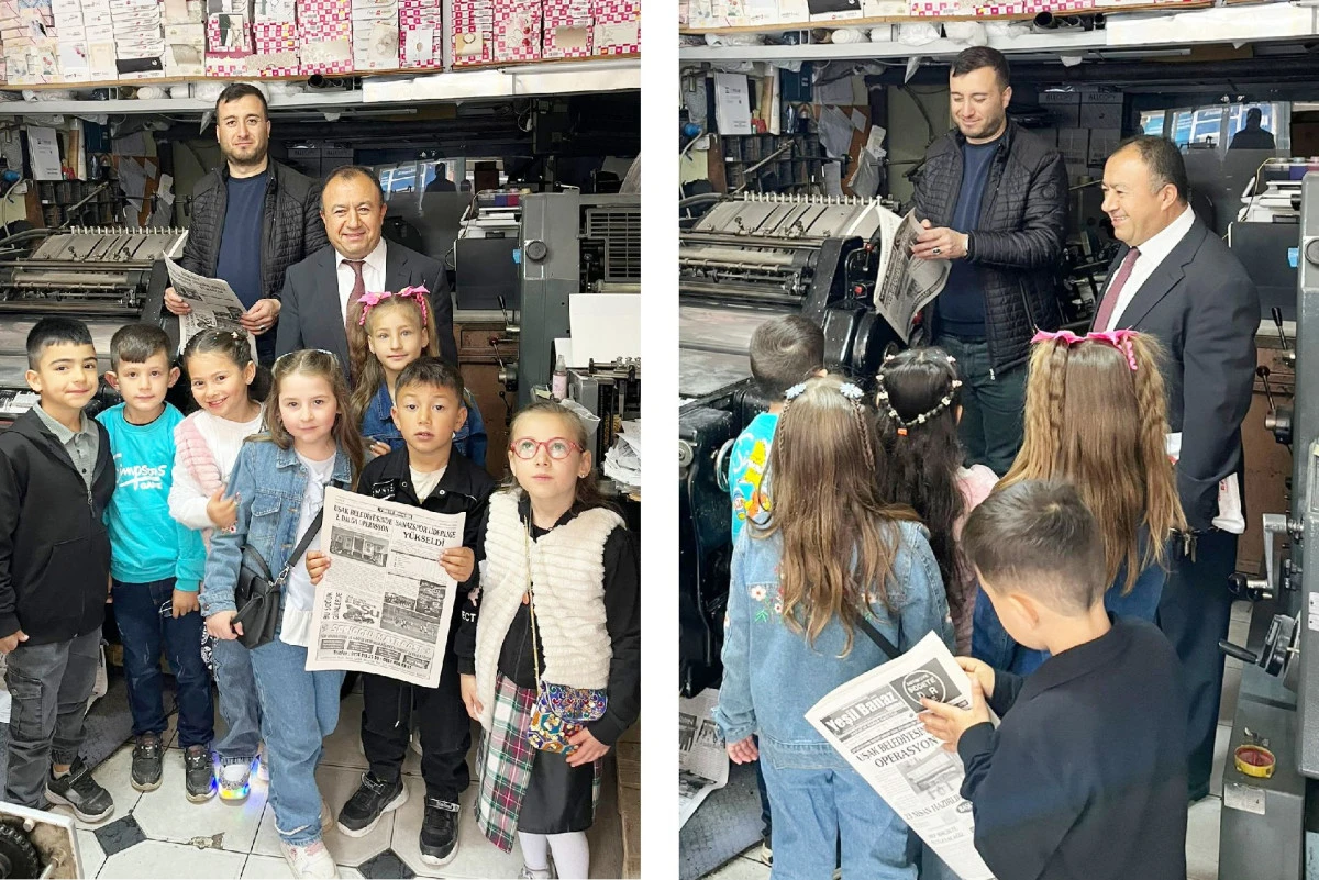 &Ouml;ĞRENCİLER GAZETEMİZİ ZİYARET ETTİ