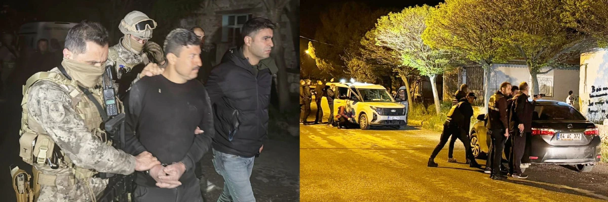 OLAYA GİDEN POLİSLERE POMPALIYLA SALDIRDI